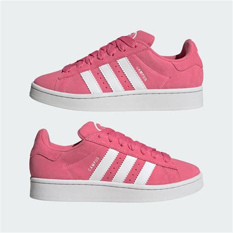 pink adidas originals.